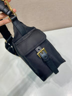 Prada Explore large Re-Nylon and leather bag