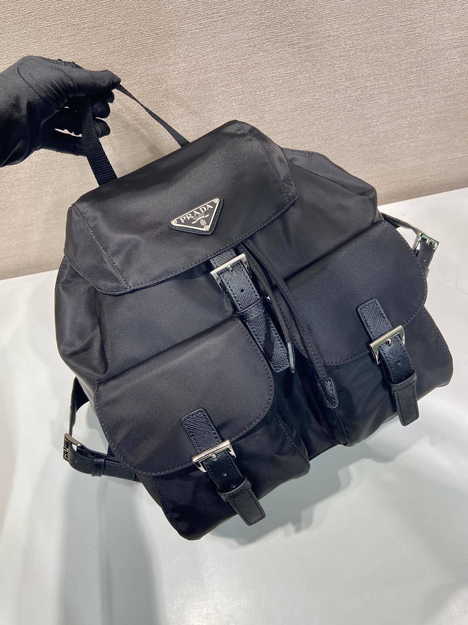 Medium Re-Nylon Backpack