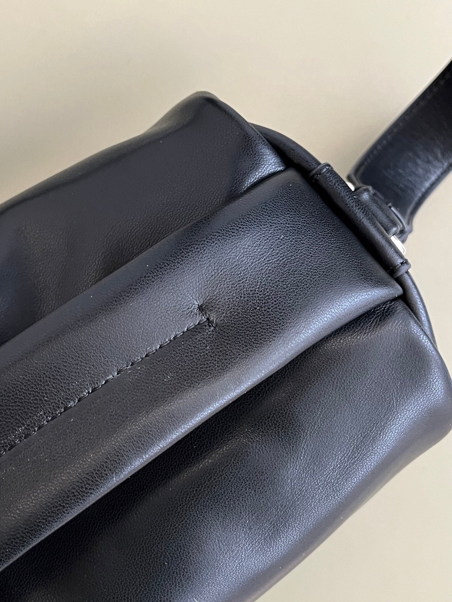 Prada leather shoulder bag