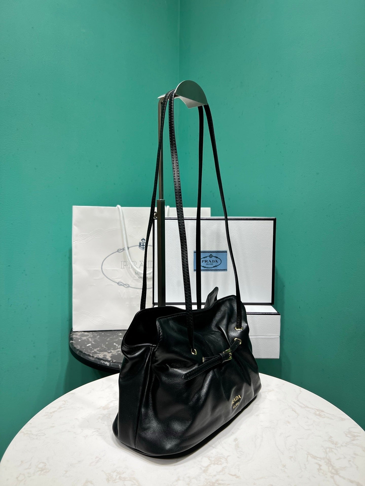 Prada Dada small nappa leather bag