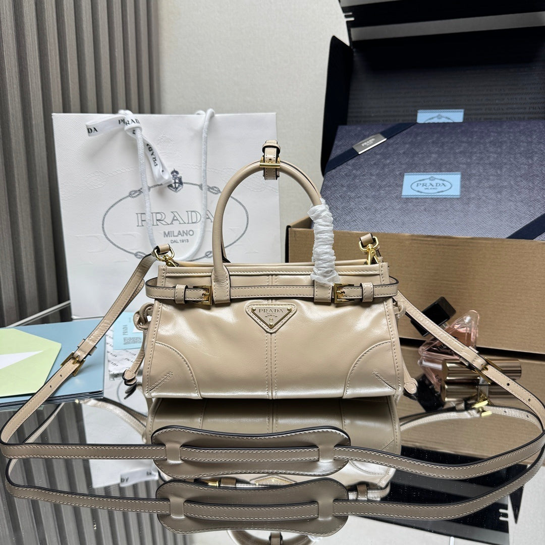 Prada Bonnie leather mini handbag