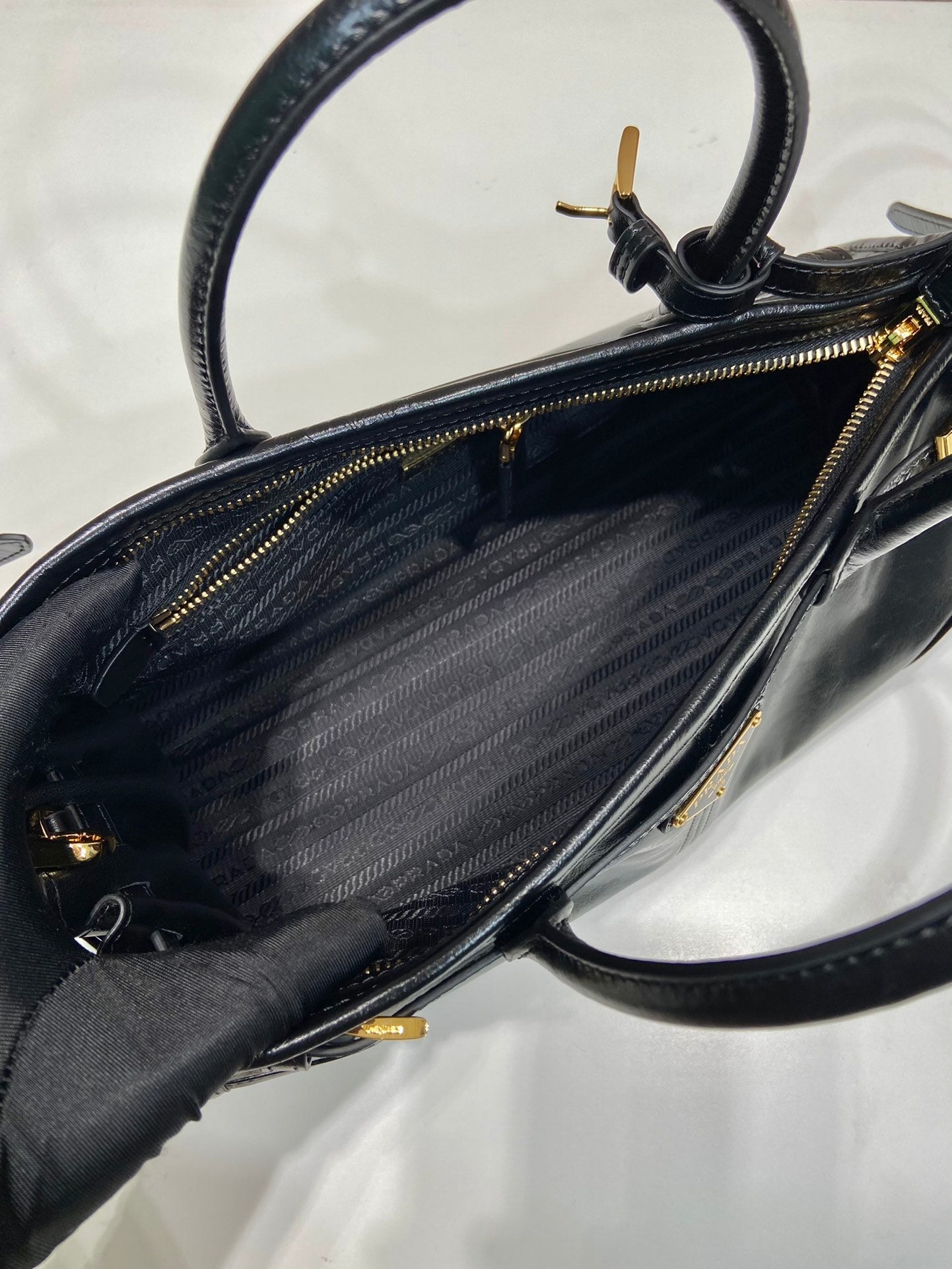 Prada Bonnie medium leather handbag