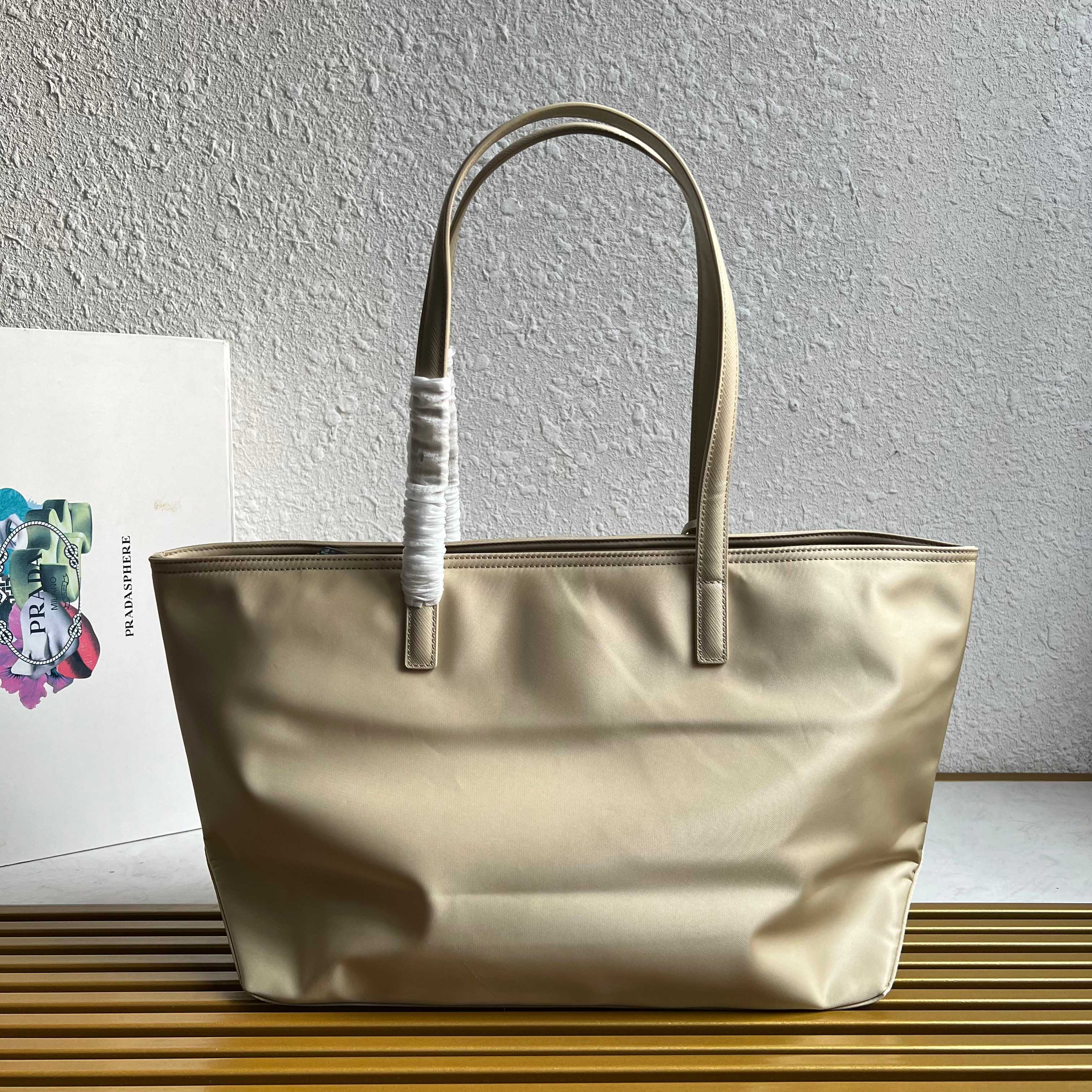 Prada Re-Edition 1978 medium Re-Nylon and Saffiano leather tote bag