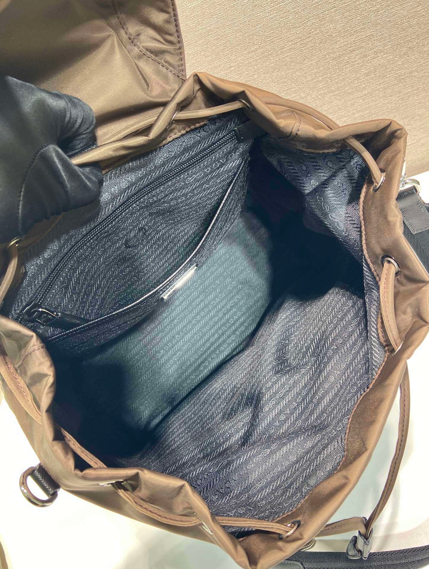 Re-Nylon backpack Large