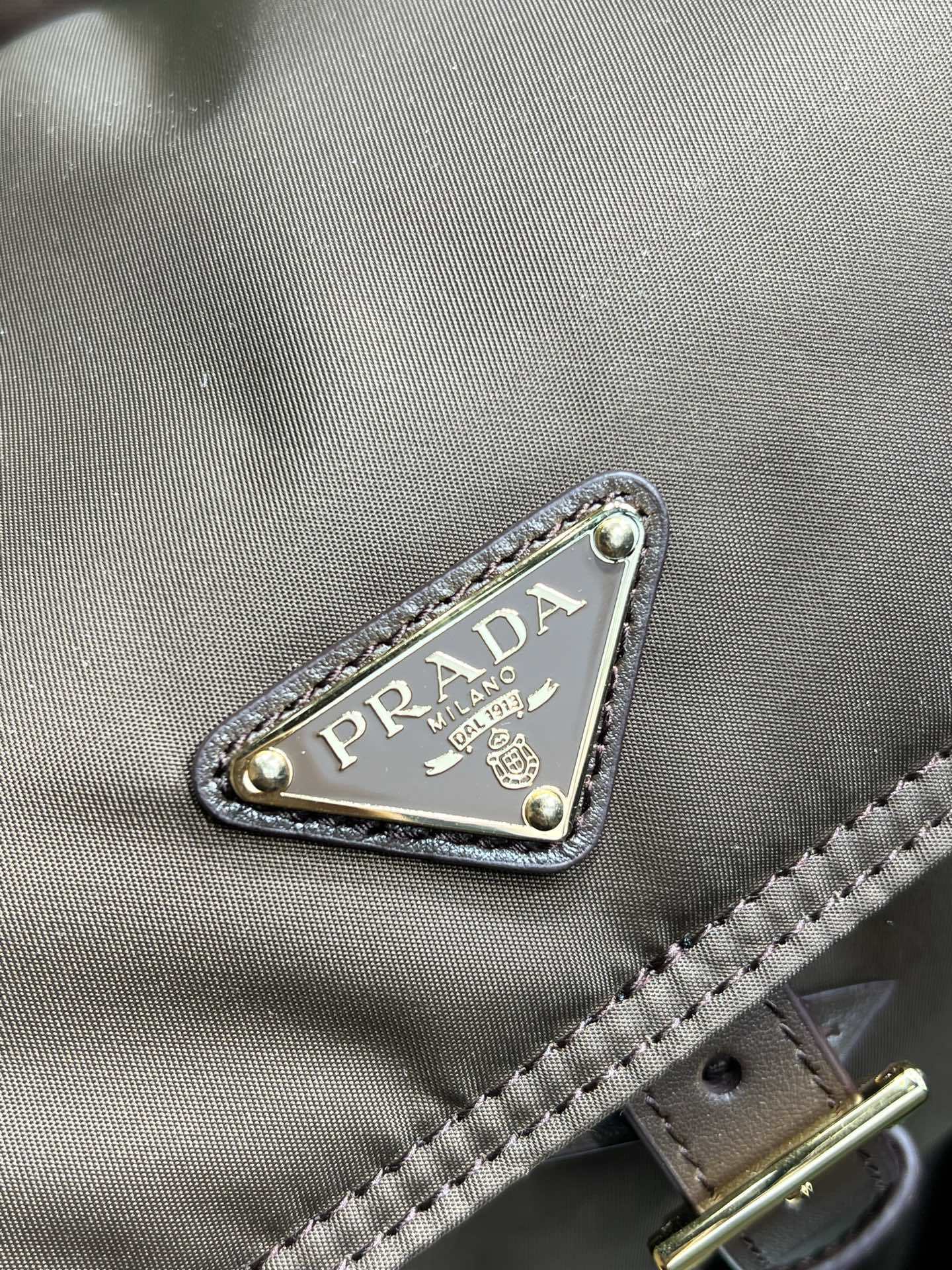 Prada Explore medium Re-Nylon shoulder bag with flap