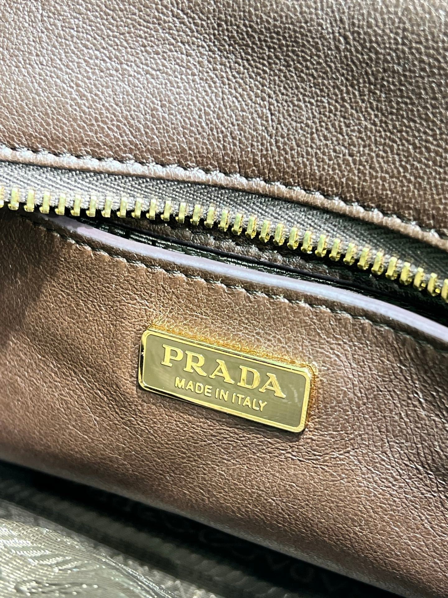 Prada Explore medium nappa leather tote bag