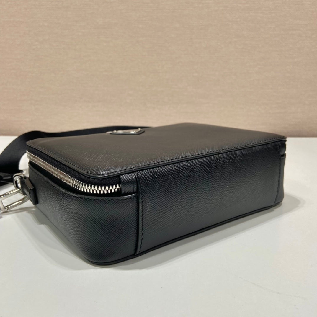 Prada Brique medium Saffiano leather bag
