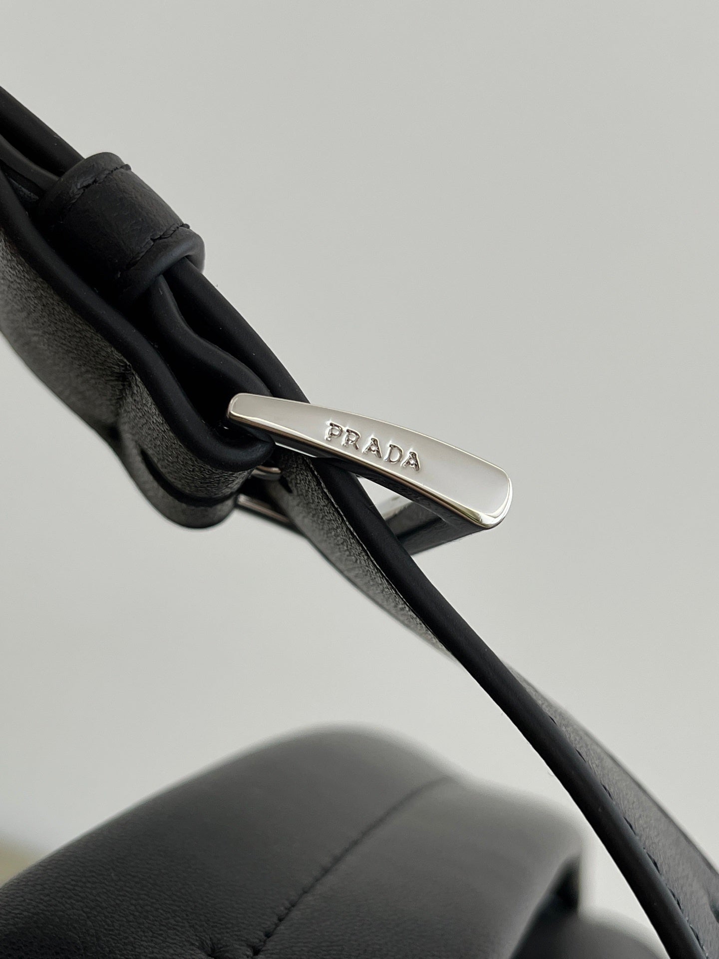 Prada leather shoulder bag