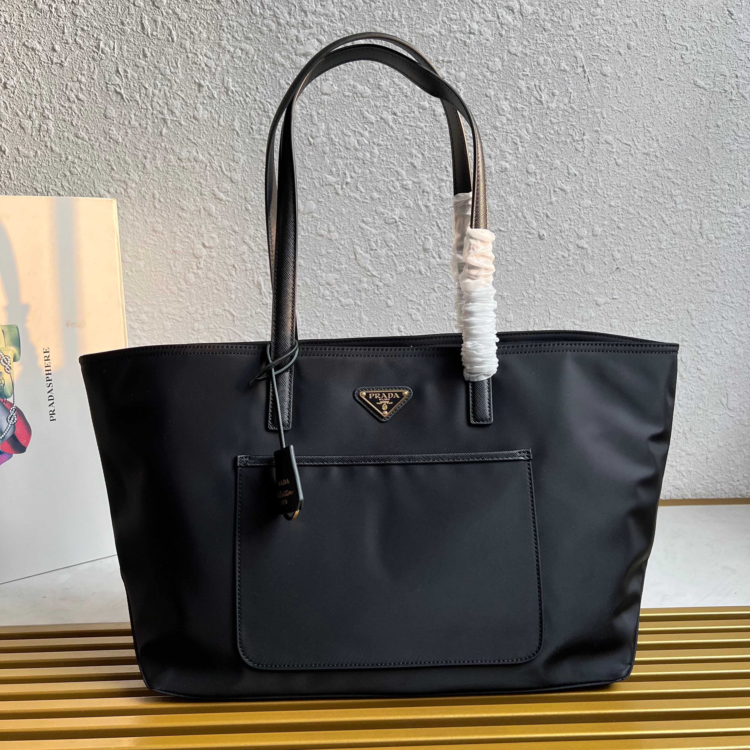 Prada Re-Edition 1978 medium Re-Nylon and Saffiano leather tote bag