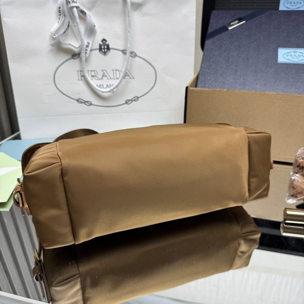 Prada Explore large Re-Nylon and leather bag