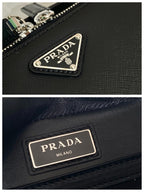 Prada Brique medium Saffiano leather bag