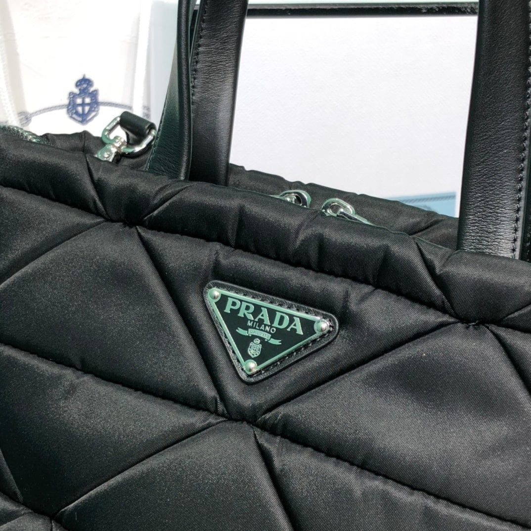 Prada small padded Re-Nylon tote