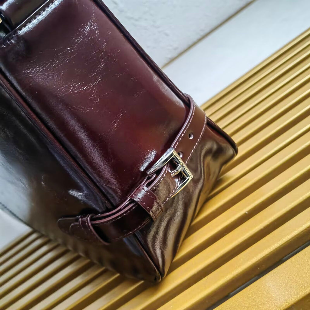 Prada leather shoulder bag