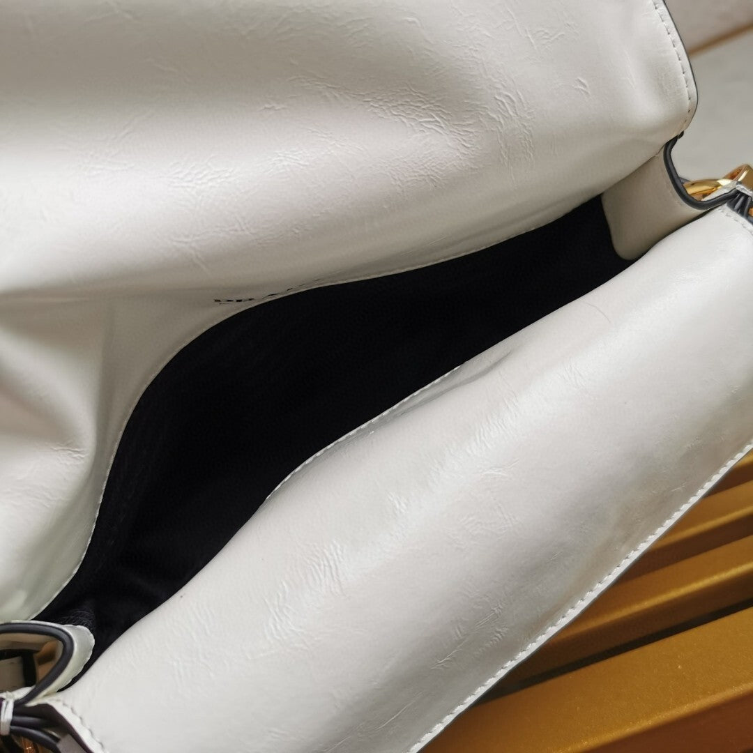 Prada leather shoulder bag