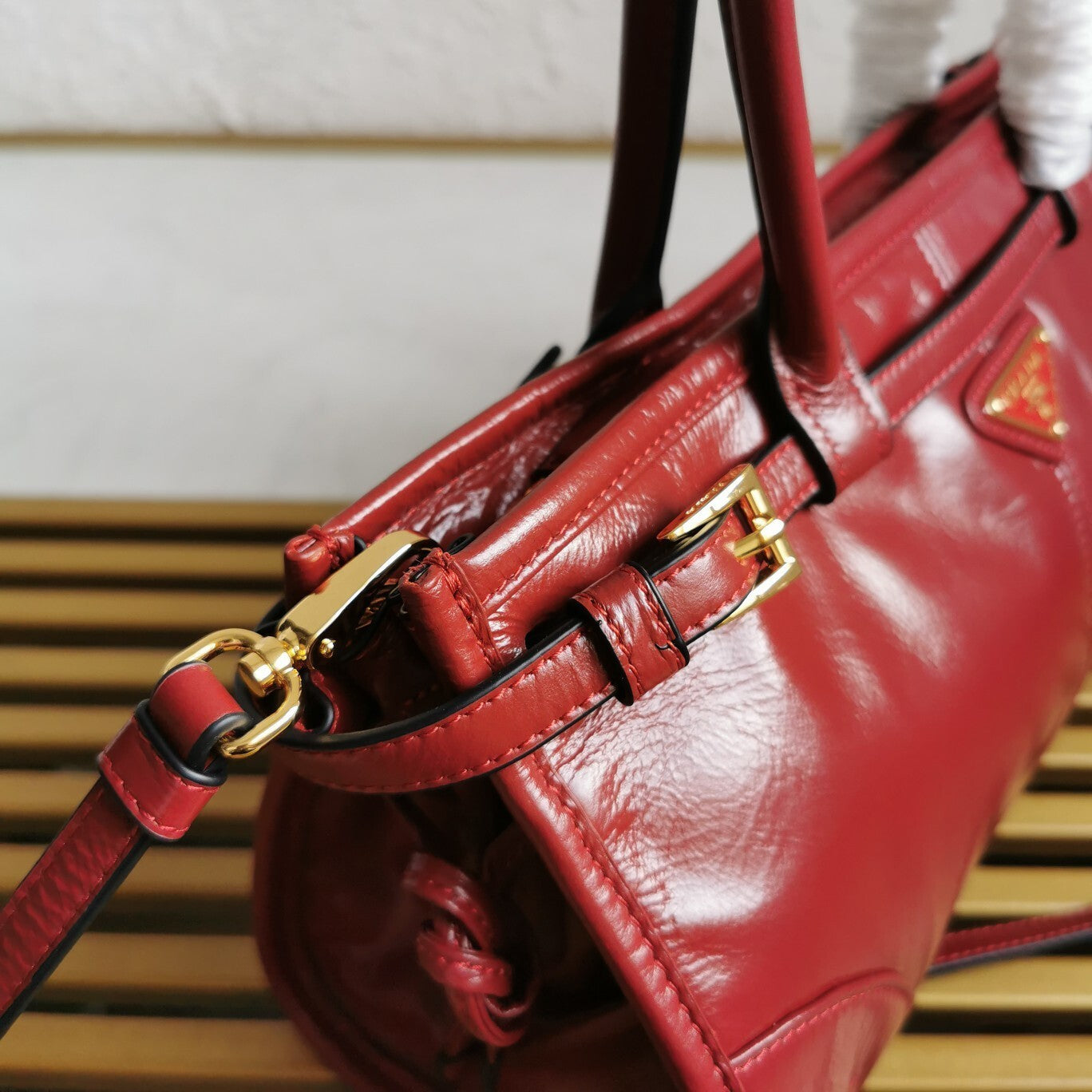 Prada Bonnie medium leather handbag