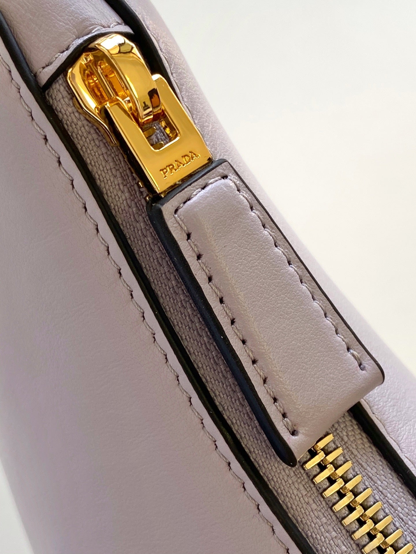 Prada Arqué small leather shoulder bag