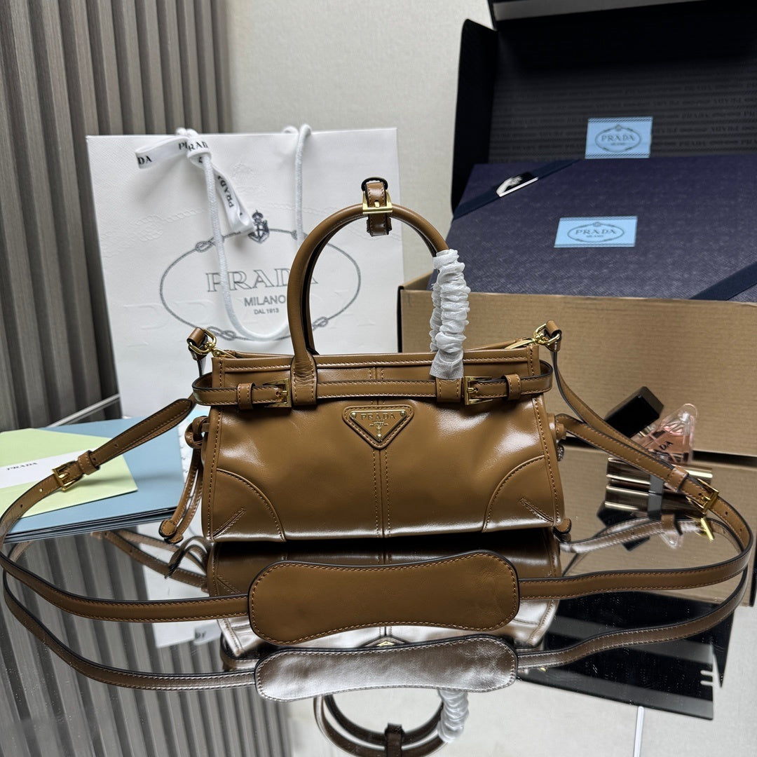 Prada Bonnie leather mini handbag