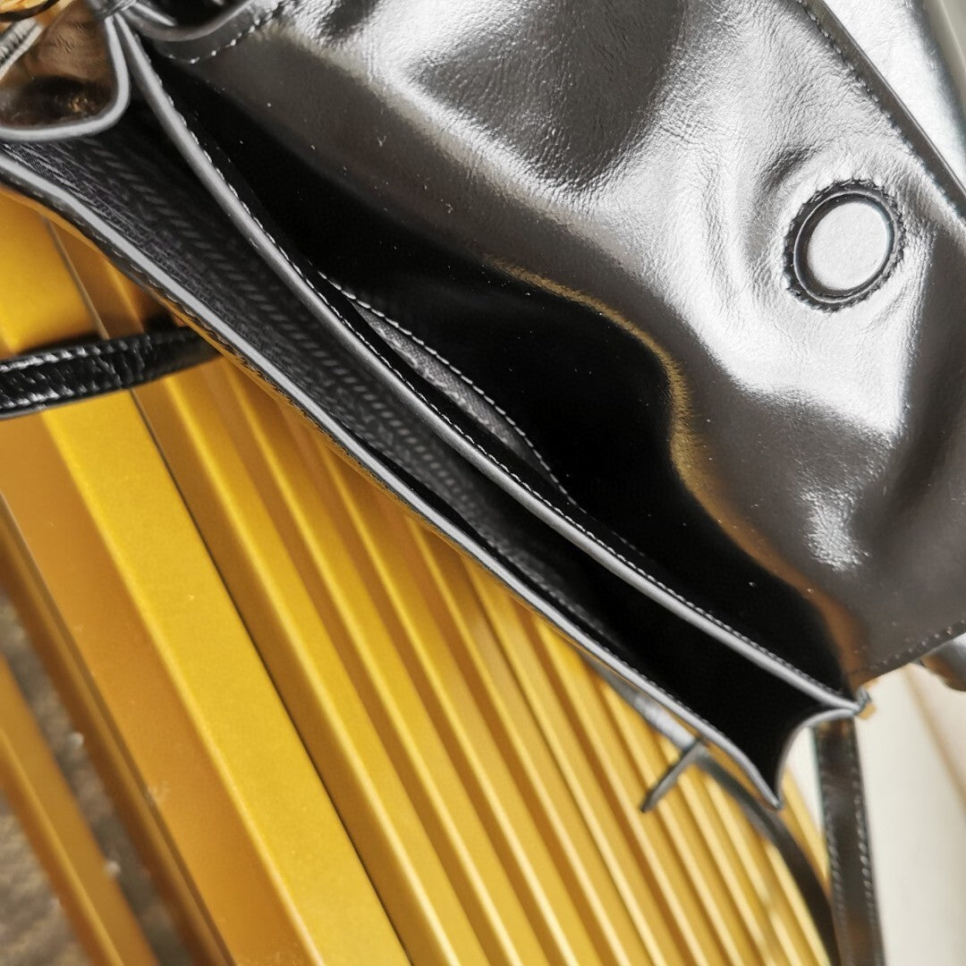 Prada leather shoulder bag