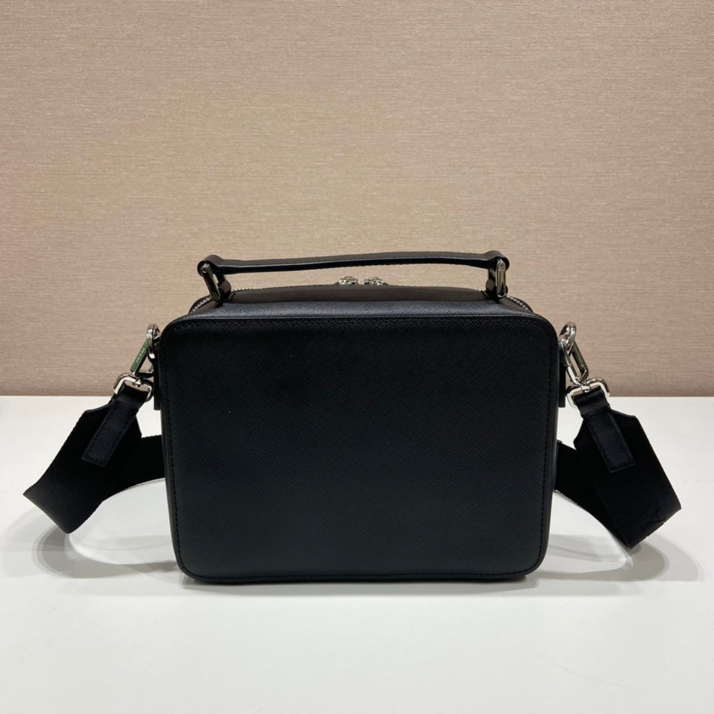 Prada Brique medium Saffiano leather bag