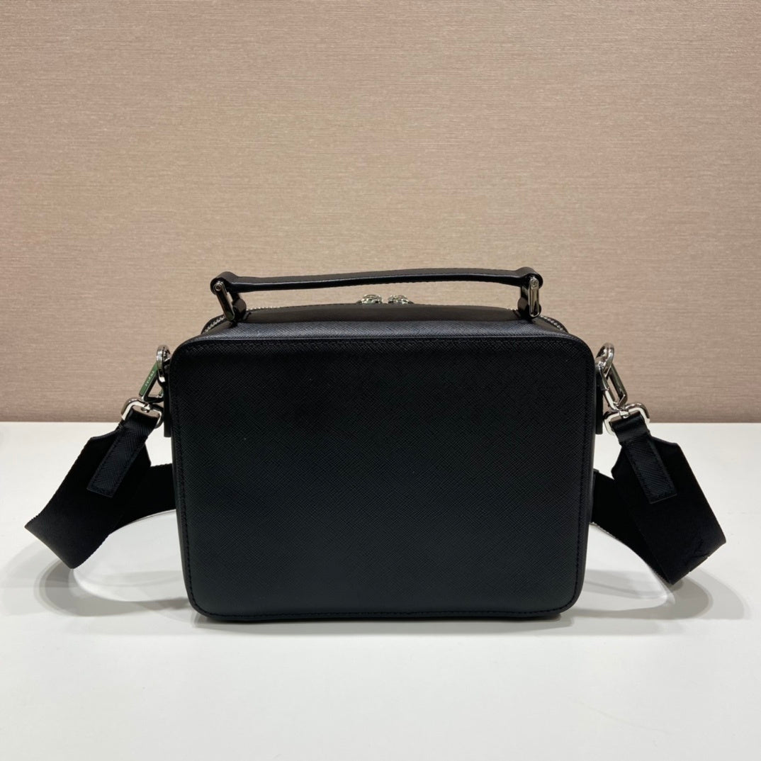 Prada Brique medium Saffiano leather bag