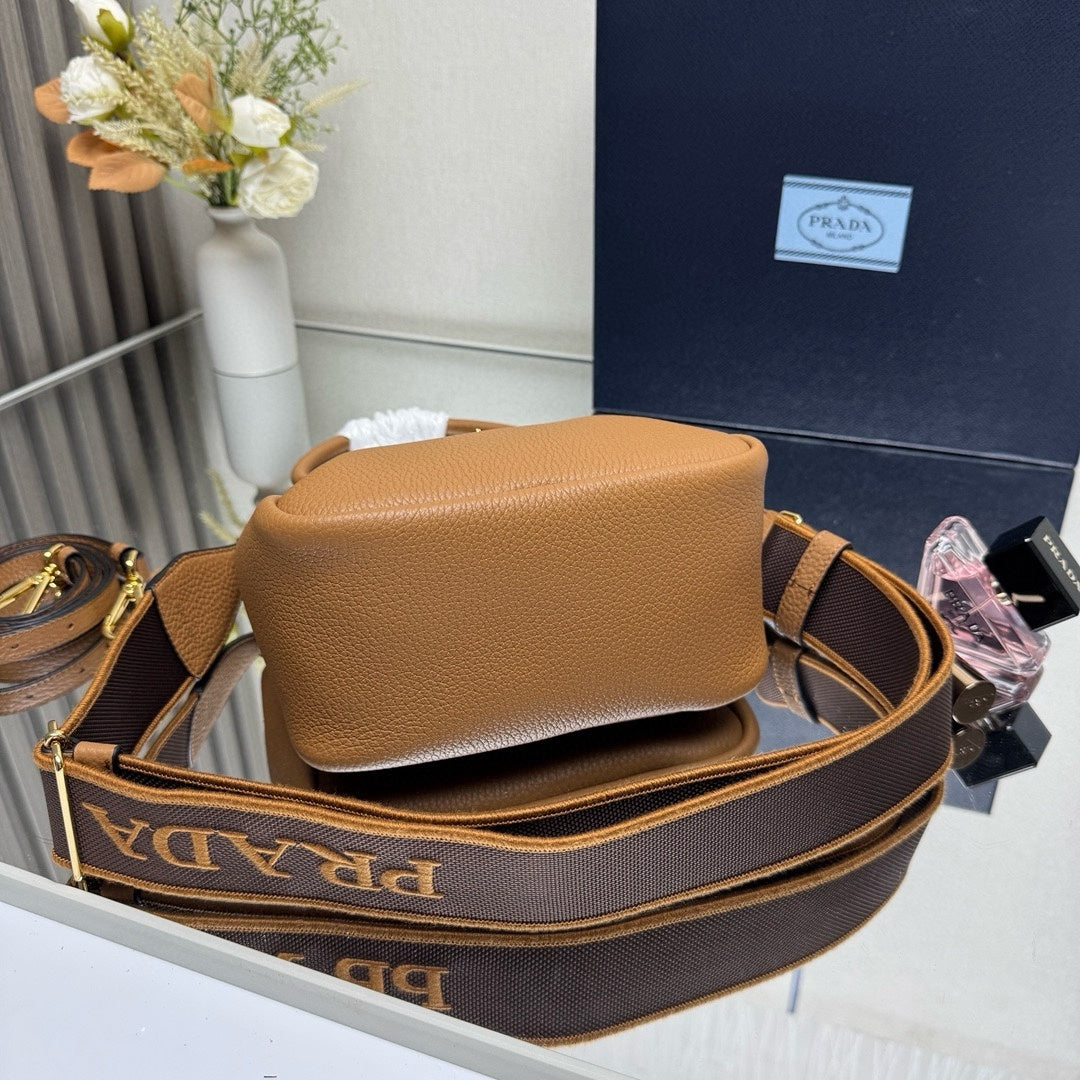 Prada mini leather handbag