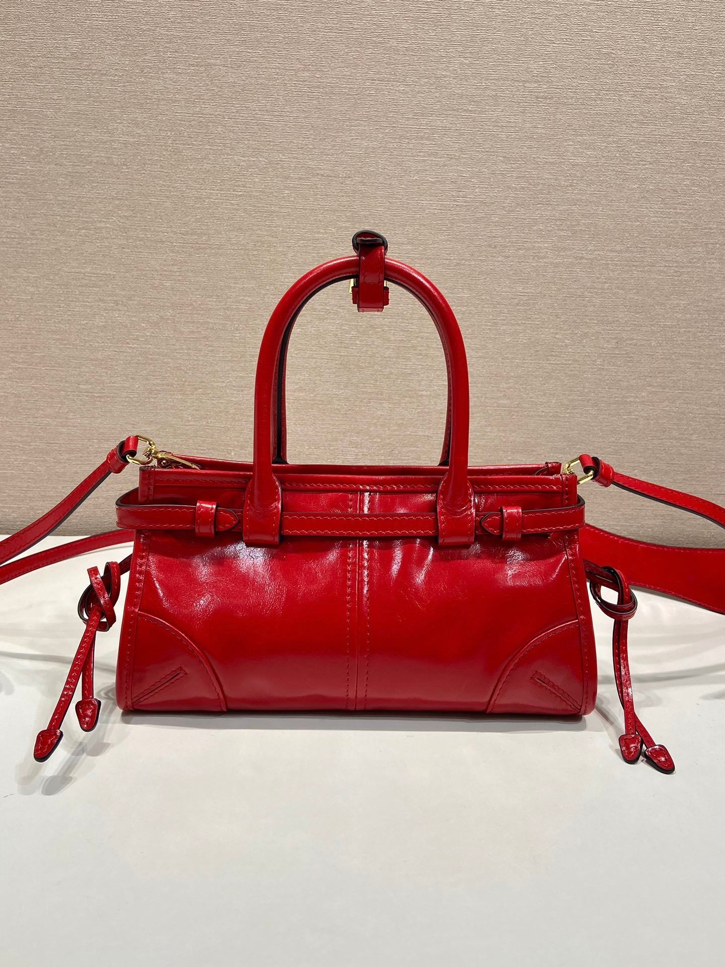 Prada Bonnie leather mini handbag