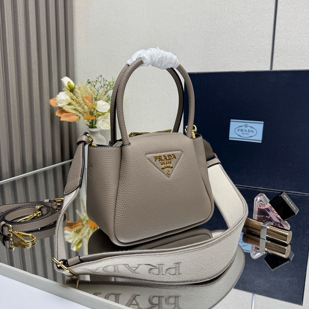 Prada mini leather handbag