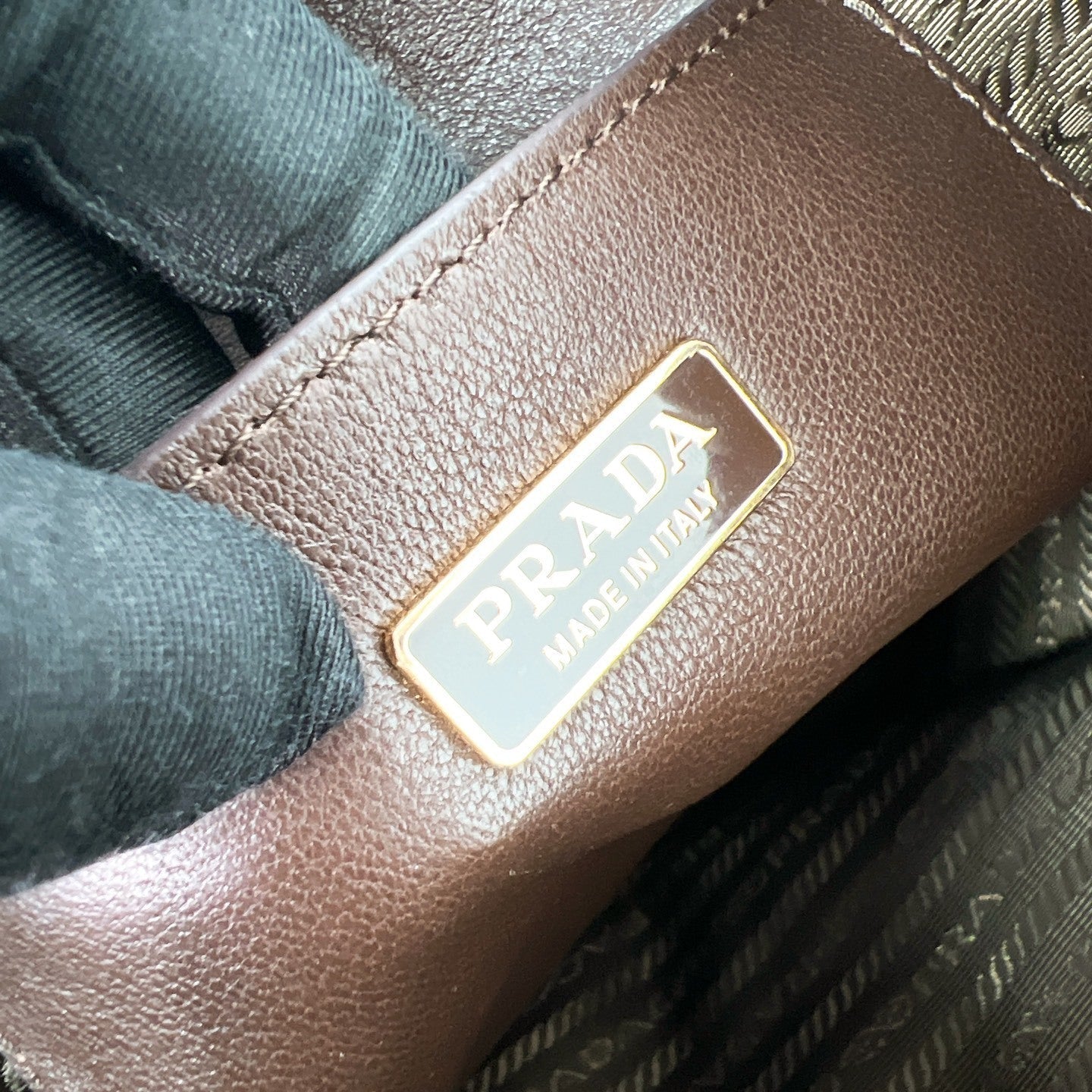 Prada Explore medium nappa leather backpack