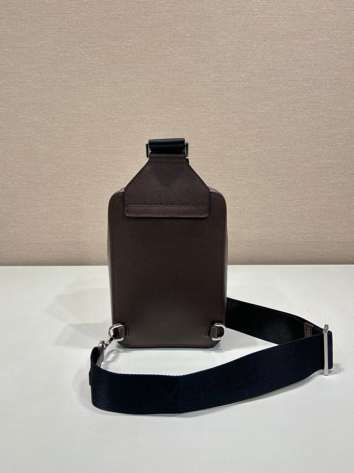 Prada Brique Saffiano leather bag