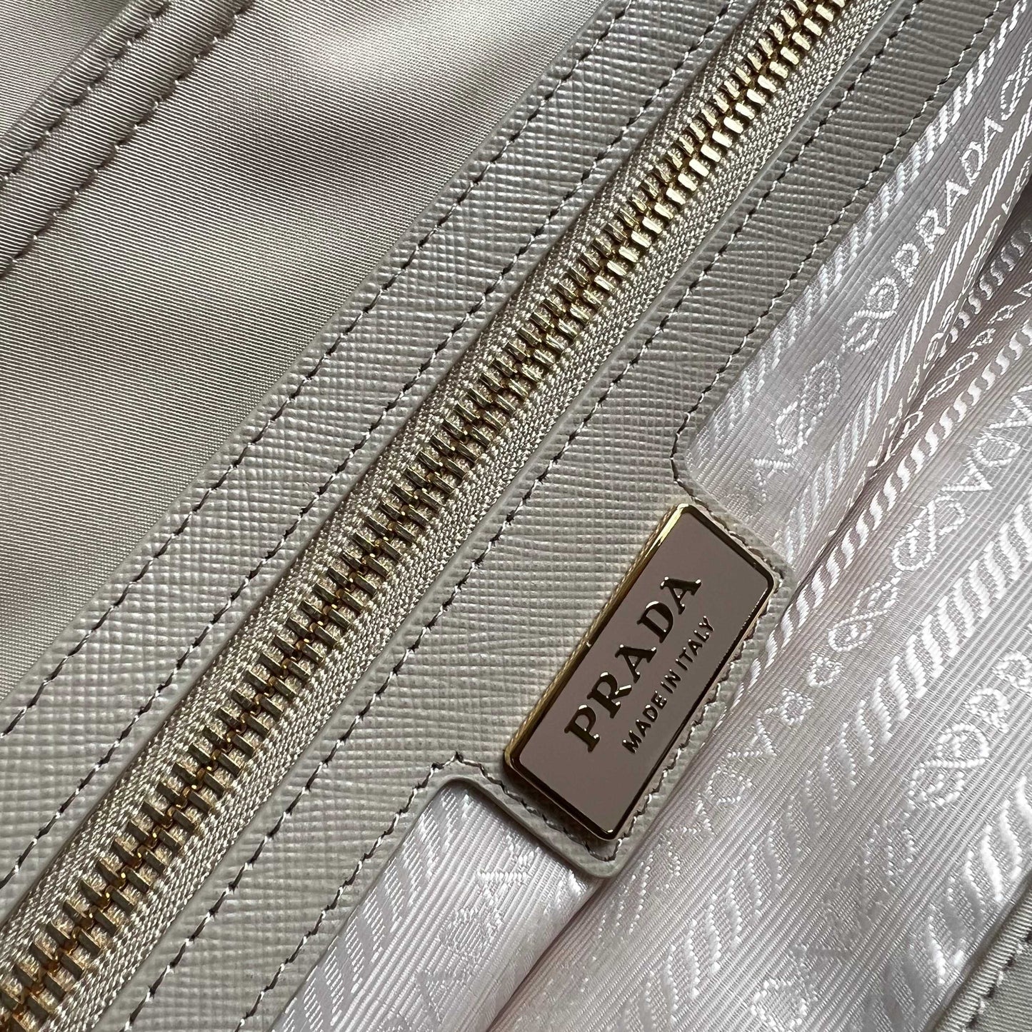 Prada Re-Edition 1978 medium Re-Nylon and Saffiano leather tote bag