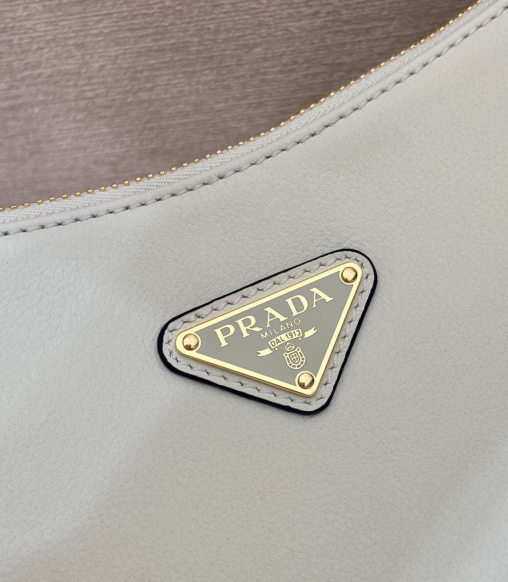 Prada Aimee medium leather shoulder bag