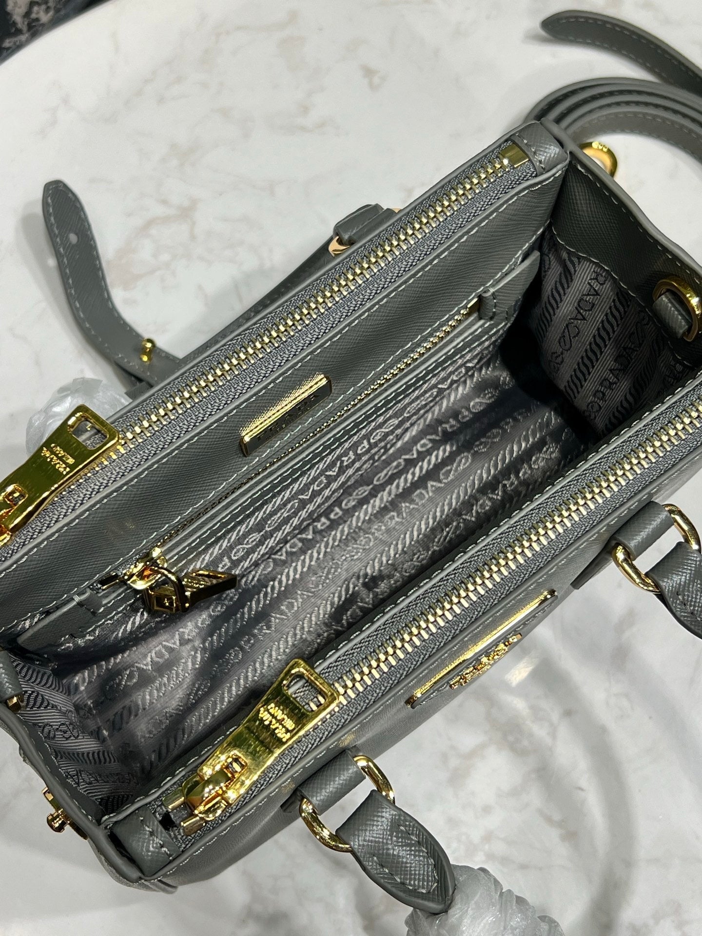 Prada Galleria mini Saffiano leather bag