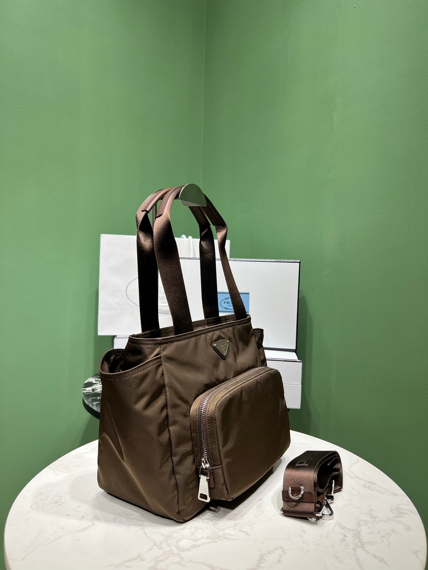 Prada re-Nylon tote bag