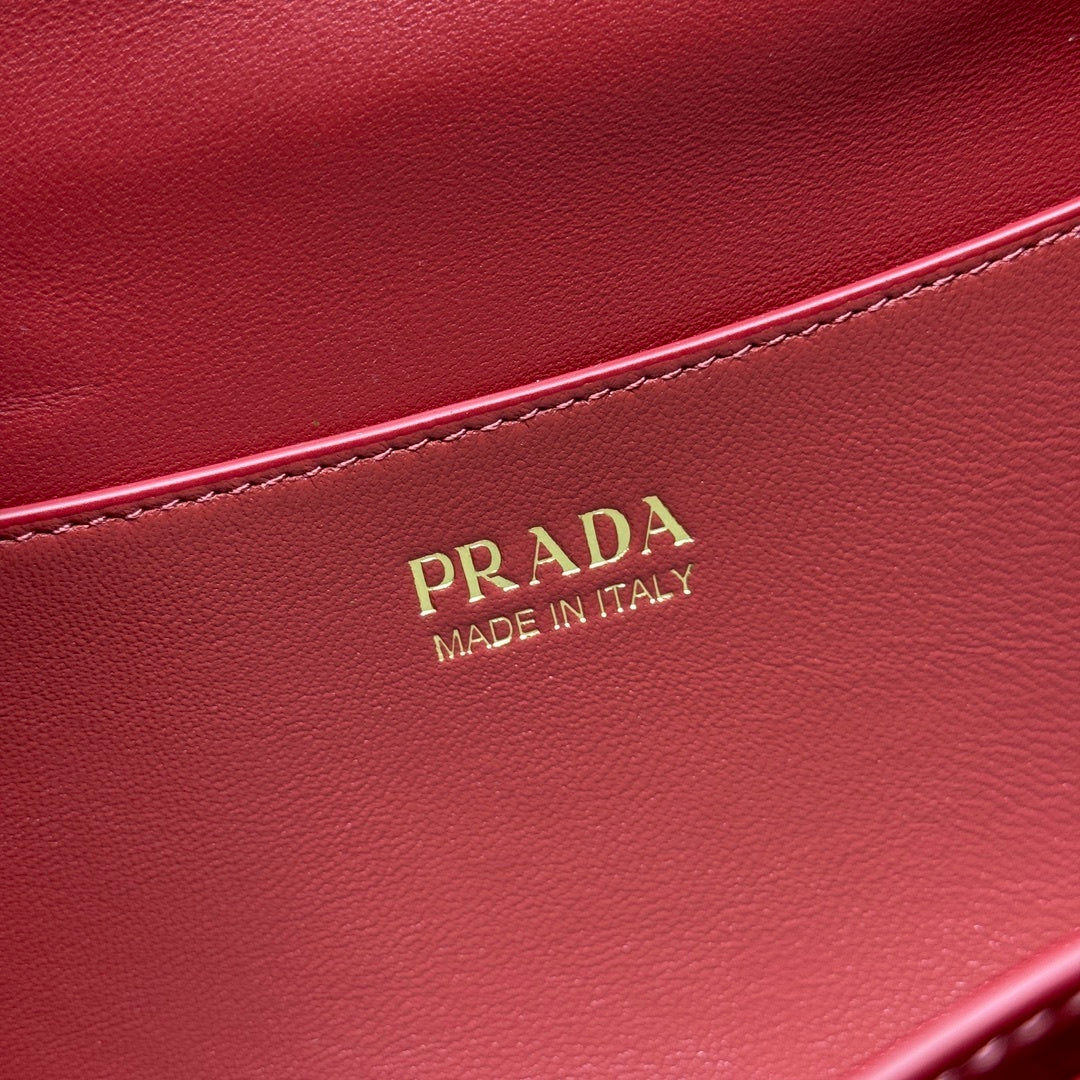 Prada Tumulte small nappa leather bag