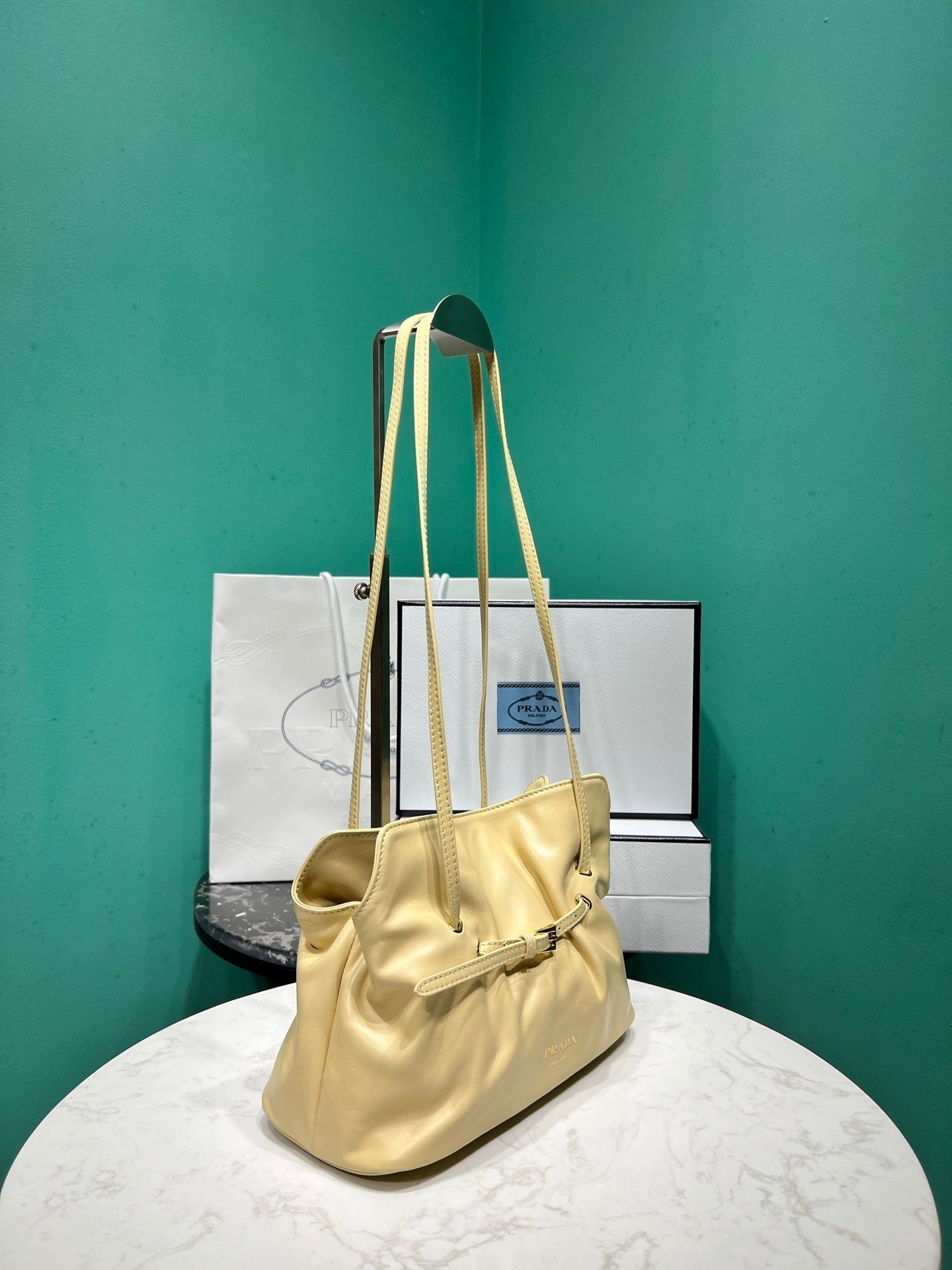 Prada Dada small nappa leather bag