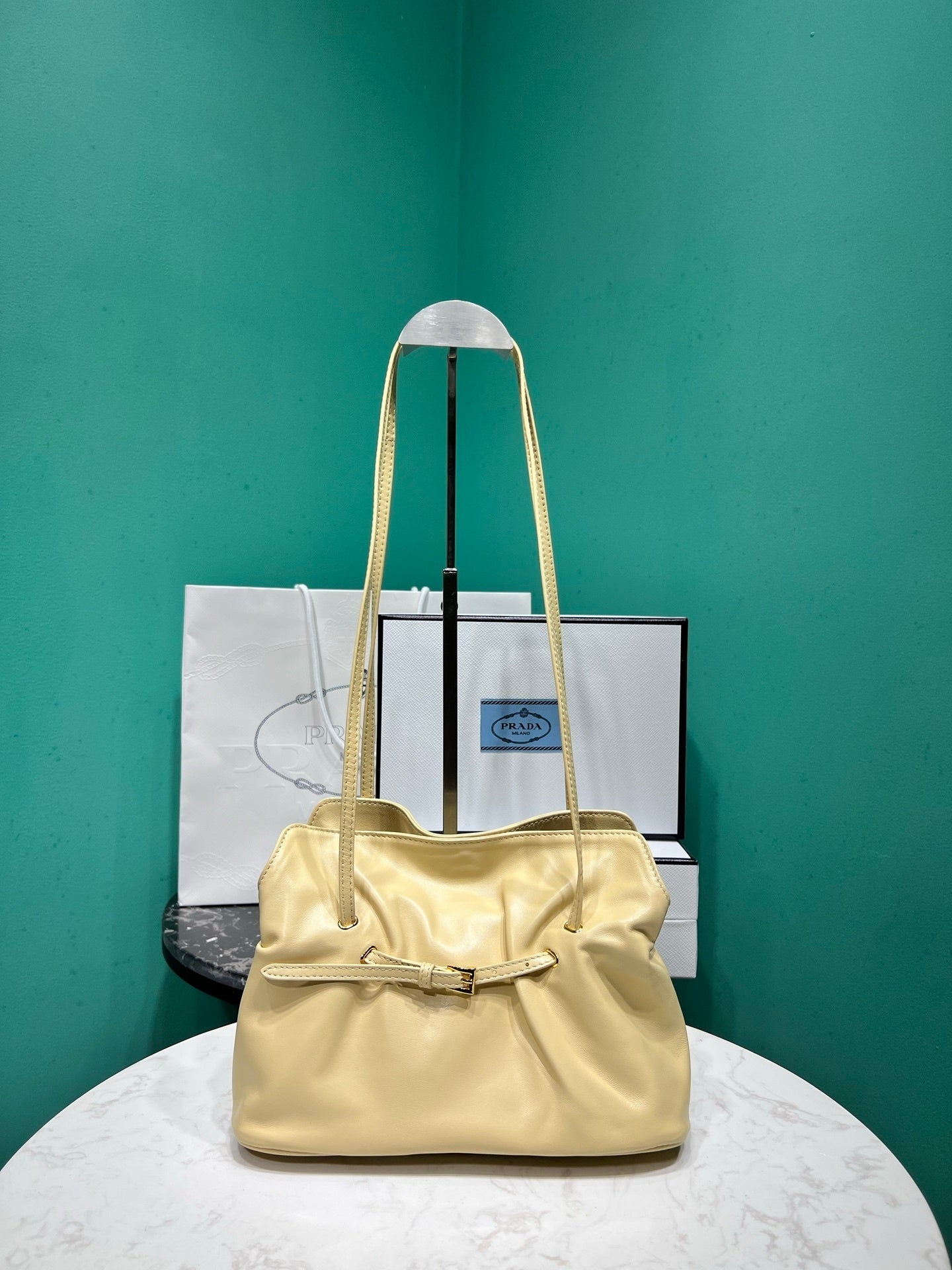 Prada Dada small nappa leather bag