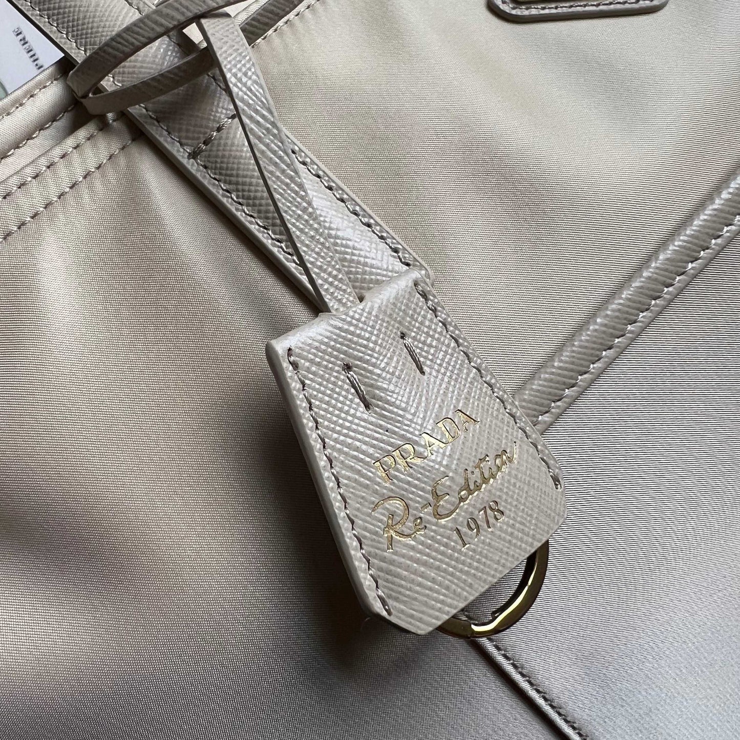 Prada Re-Edition 1978 medium Re-Nylon and Saffiano leather tote bag