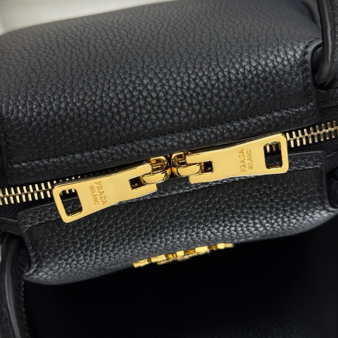 Prada mini leather handbag