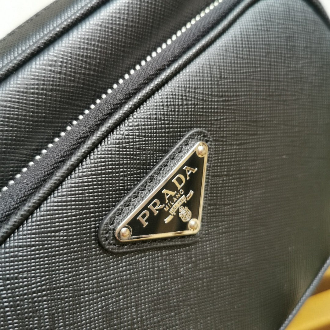 Prada saffiano leather shoulder bag