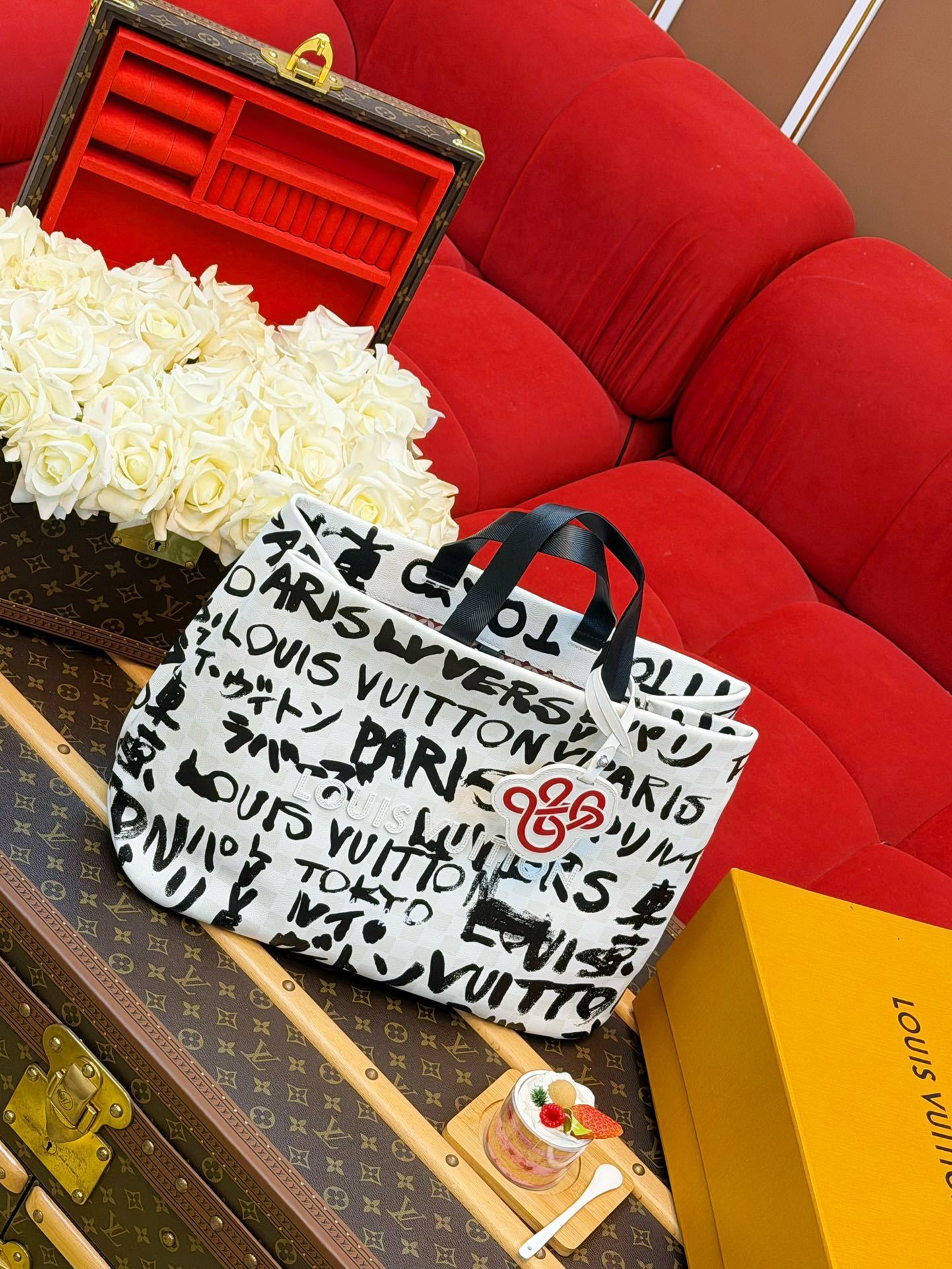 LV Shopper MM Tote Bag