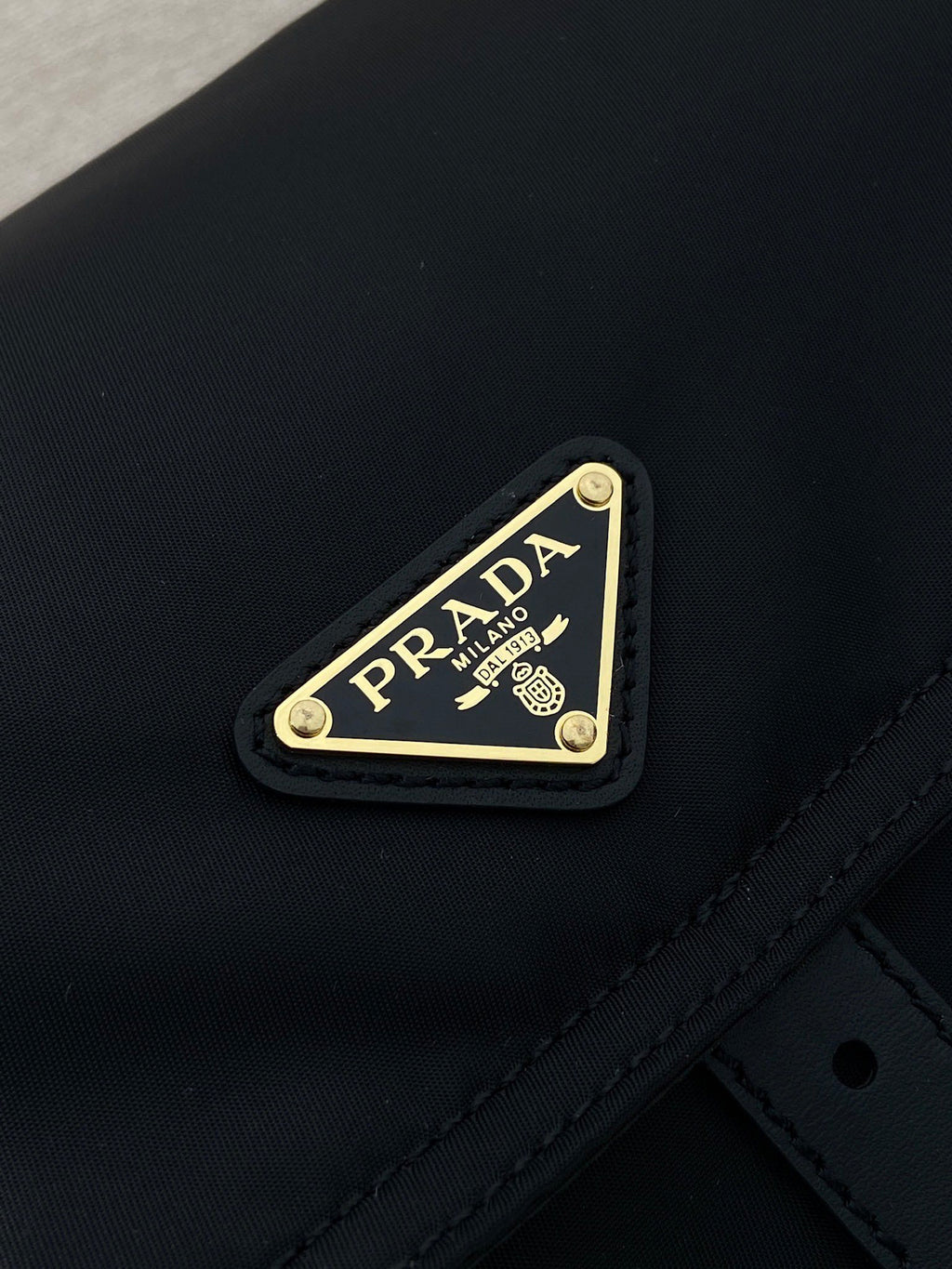 Prada Explore large Re-Nylon shoulder bag with flap