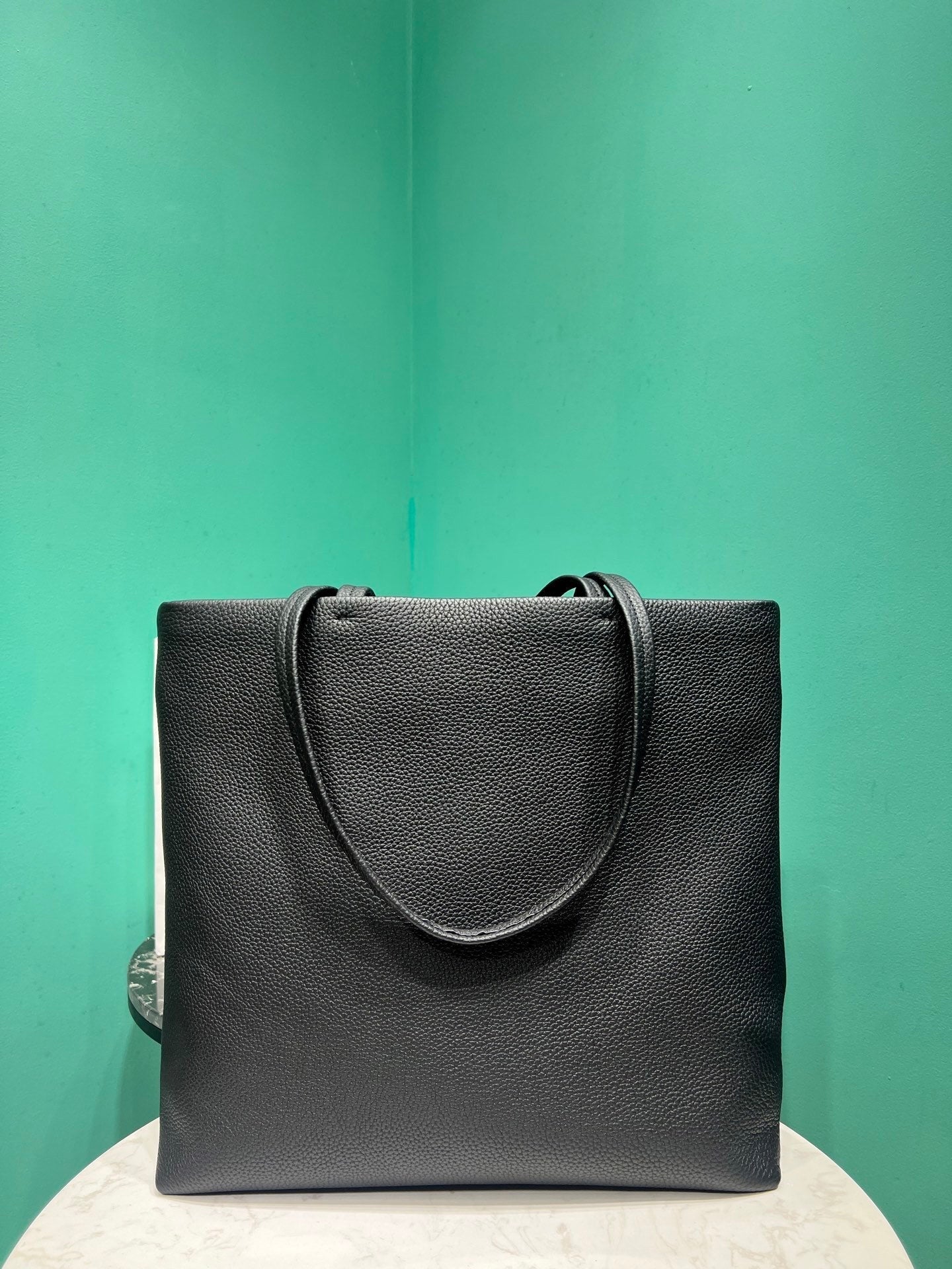 Prada leather tote bag
