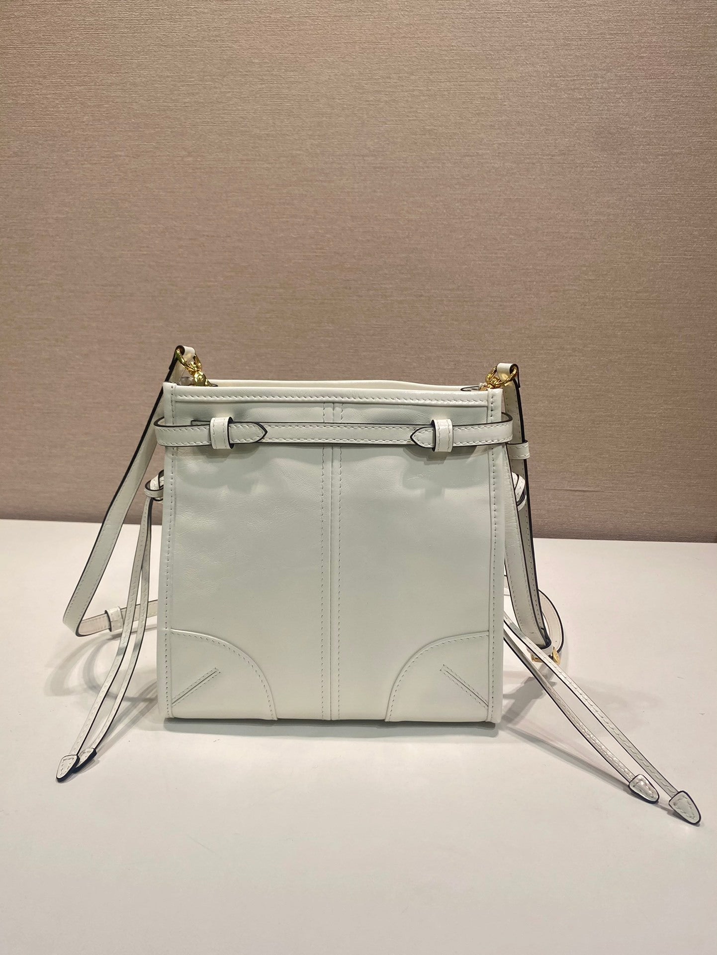 Prada Bonnie leather mini shoulder bag