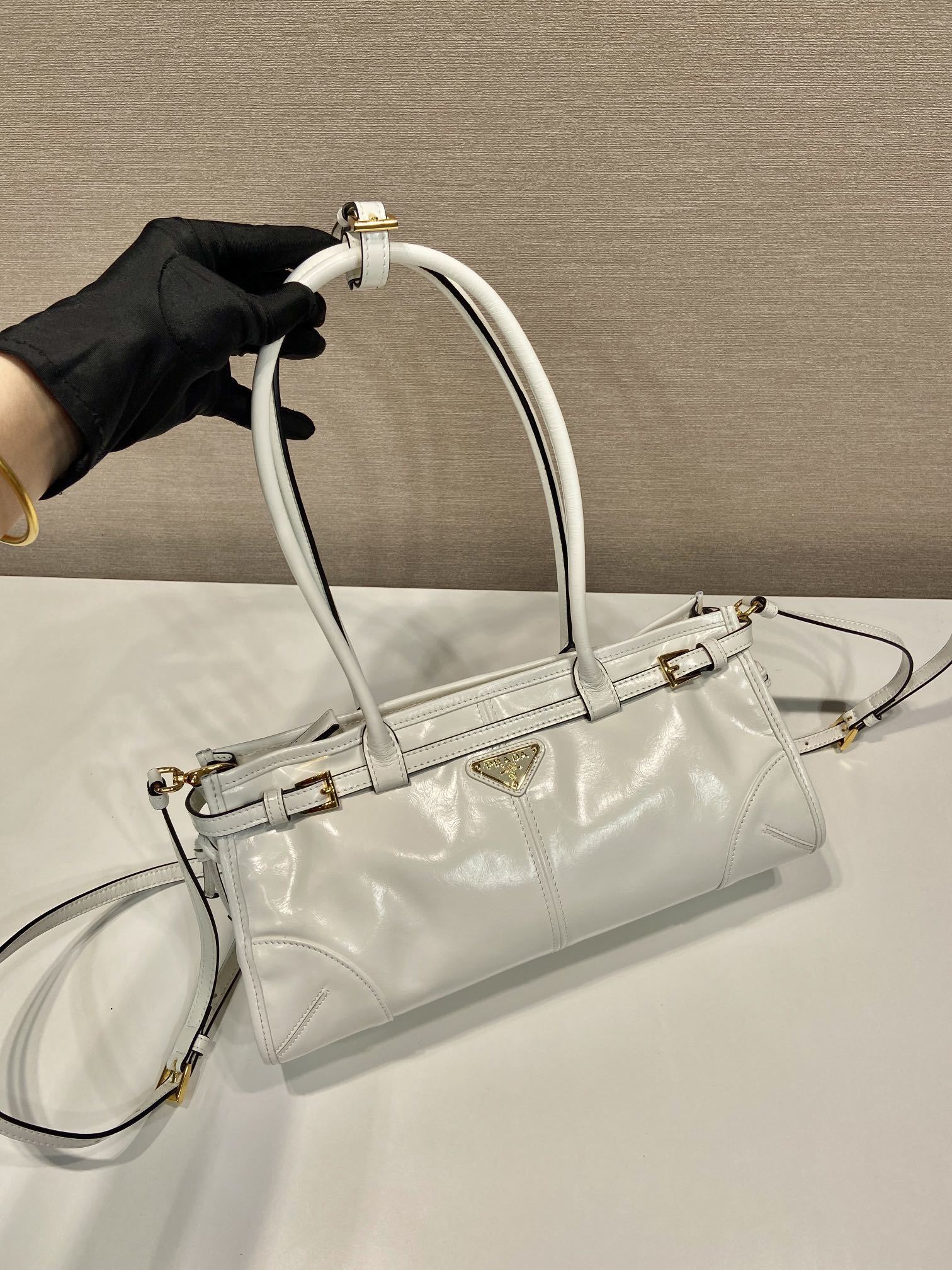 Prada Bonnie medium leather handbag