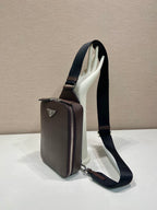 Prada Brique Saffiano leather bag