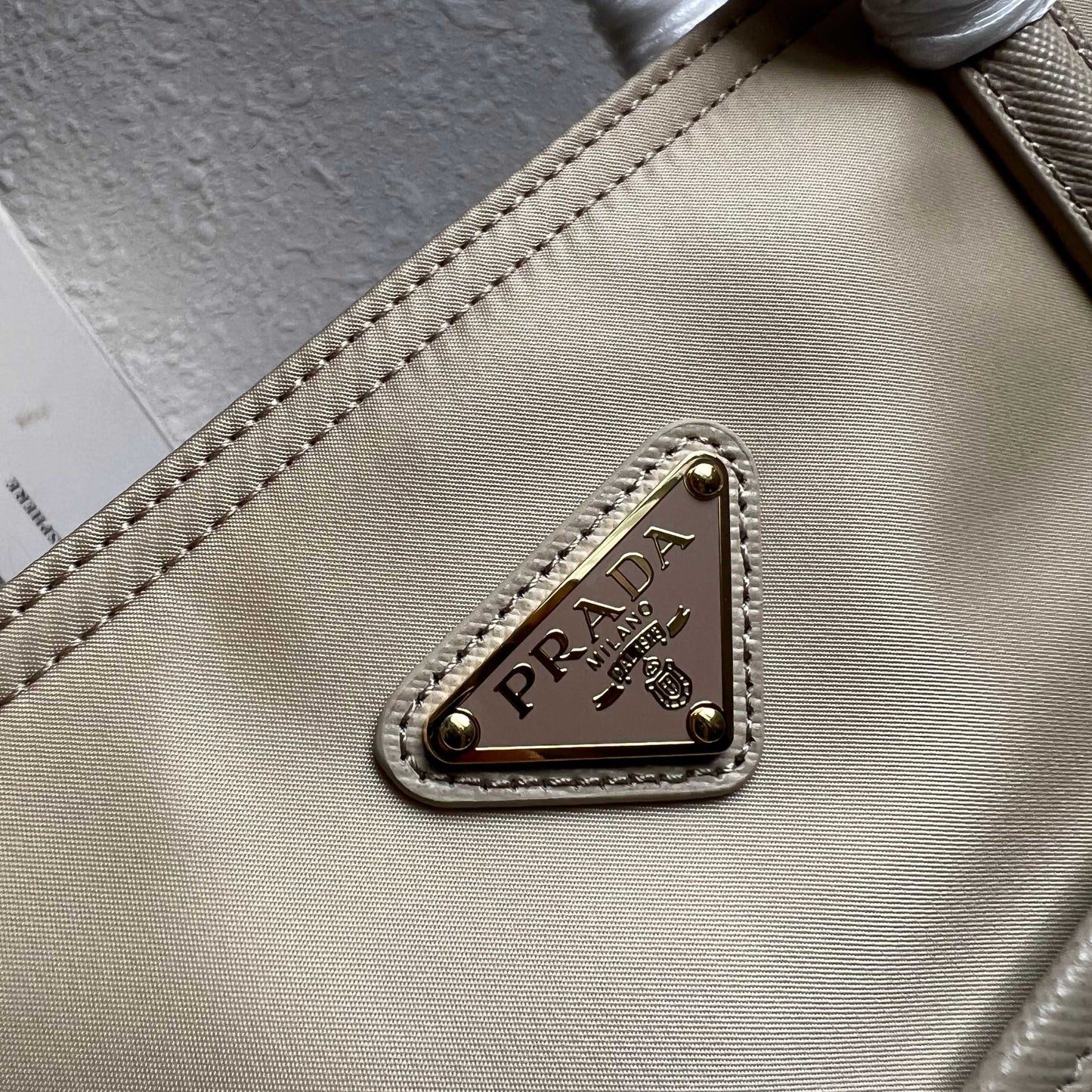 Prada Re-Edition 1978 medium Re-Nylon and Saffiano leather tote bag