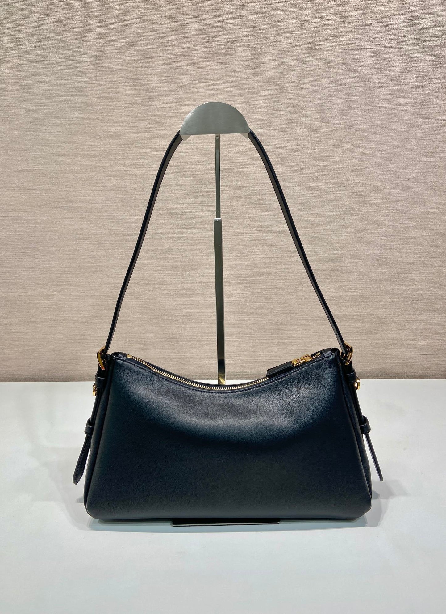 Prada Aimee medium leather shoulder bag