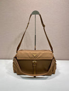 Prada Explore large Re-Nylon shoulder bag with flap