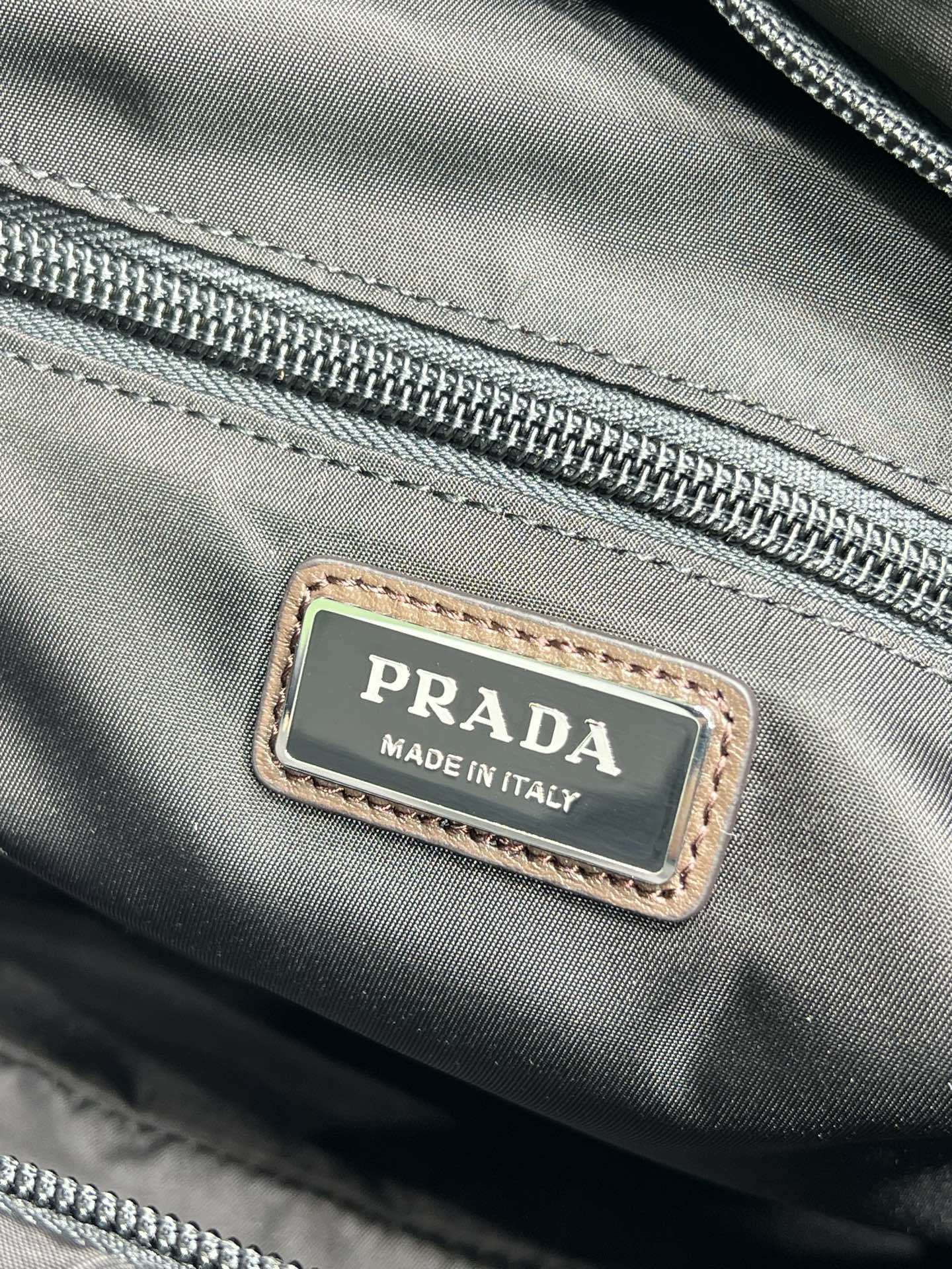 Prada Speedrock Re-Nylon and leather shoulder bag
