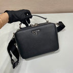 Prada Brique medium Saffiano leather bag